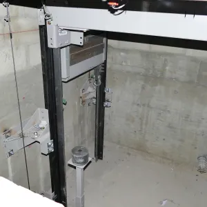 Pritzlaff Conservation Center Construction, elevator pit