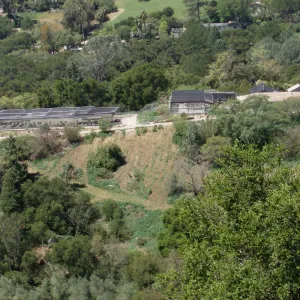 View of Horticulture Unit from Cavalli Ridge