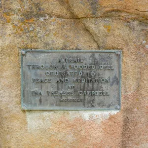 Campbell Trail Plaque