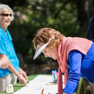 Cultivating the Wild: Native Gardens Tour and 90th Birthday Celebration, birthday card signing