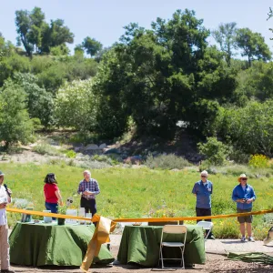 Cultivating the Wild: Native Gardens Tour and 90th Birthday Celebration, Steve Windhager, Ribbon