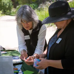 Cultivating the Wild: Native Gardens Tour and 90th Birthday Celebration, Origami workshop