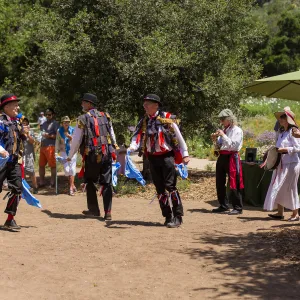 Cultivating the Wild: Native Gardens Tour and 90th Birthday Celebration, Pacific Sword Co. Morris Dancing