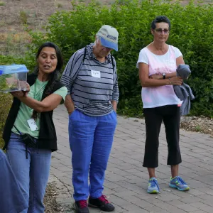 Member Appreciation Month, Full Moon Hike, Cathy Castaneda talking about California frogs