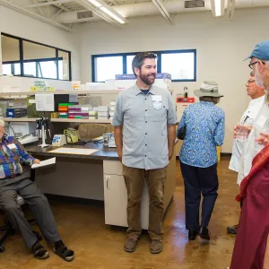 Pritzlaff Conservation Center Ribbon Cutting Celebration, genetics lab