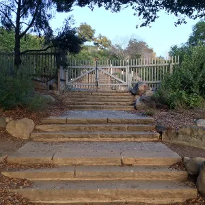 Original entrance gate