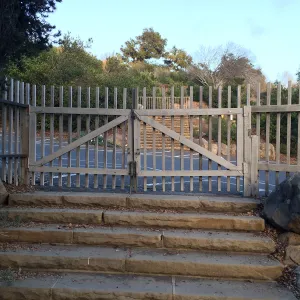 Original entrance gate