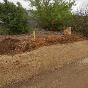 Road to Pritzlaff site