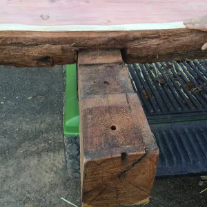 Dave Kershaw creating Jones Bench
