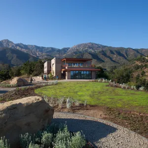 Pritzlaff Conservation Center, looking north from Island View Garden