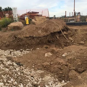 Pritzlaff Conservation Center construction