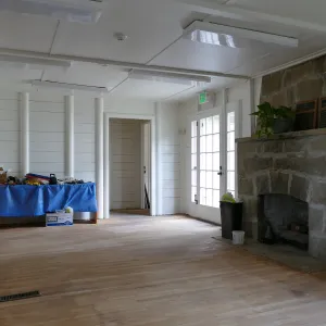 Refurbishing of the Cottage as a new volunteer center.