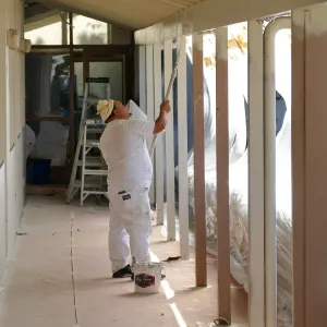 North Wing repainting