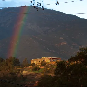 Rainbow over Pritzlaff Conservation Center