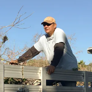 Martin Luther King Day of Service, SBBG staff working at Monte Vista School