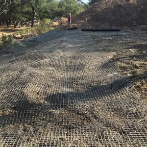 Getting ready for soil stock pile at Hansen archeological site