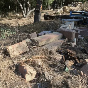 Getting ready for soil stock pile