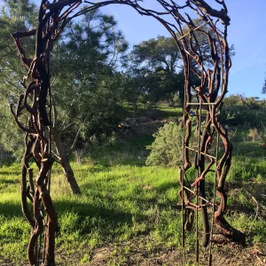 Finished arch for Centennial Maze