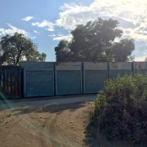 Horticulture gear containers at Hansen site
