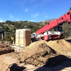 Delivery of Island Oaks at Prtizlaff Conservation Center