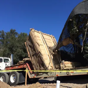 Delivery of Island Oaks at Prtizlaff Conservation Center