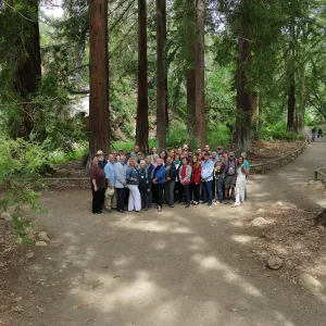 Staff portrait in the Redwood Section (Coast Redwood)