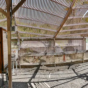 Garden Growers Lath House before start of repairs