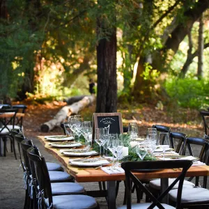 Garden to Table Dinner in the Redwoods 2017