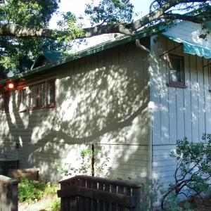 Southwest corner of Cottage