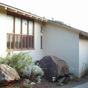 Herbarium west side from north