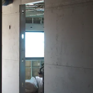 Pritzlaff Conservation Center construction, upper floor looking southwest