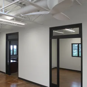 Pritzlaff Conservation Center construction, western administrative office
