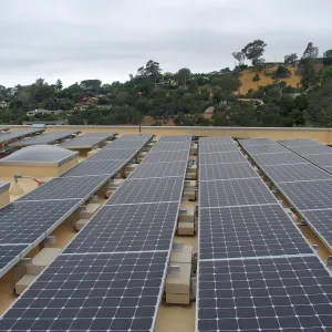 Pritzlaff Conservation Center construction, solar panels