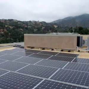 Pritzlaff Conservation Center construction, solar panels