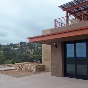 Pritzlaff Conservation Center construction, southwest corner