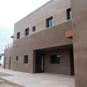 Pritzlaff Conservation Center construction, south end of east face