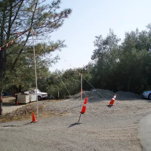 Story Poles north of Gane House, Vital Mission Plan