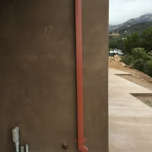 East side Pritzlaff Conservation Center during Construction