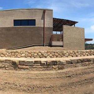 Island View Garden west side Construction