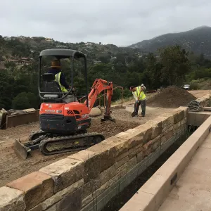 Rill and bed prep at the Pritzlaff Conservation Center