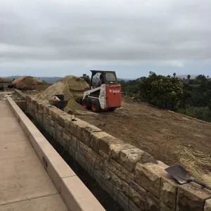 Rill and bed prep at the Pritzlaff Conservation Center