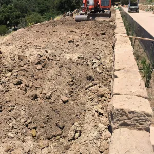 Westside Island View Garden bed prep