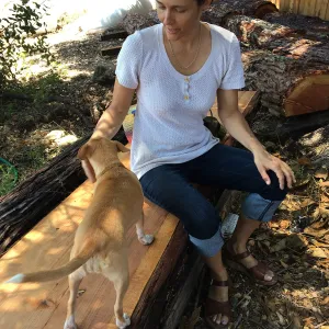 Betsy Lape and Ginger