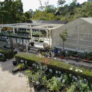 New shade structure at Garden Growers Nursery
