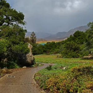 Low rainbow over the Meadow