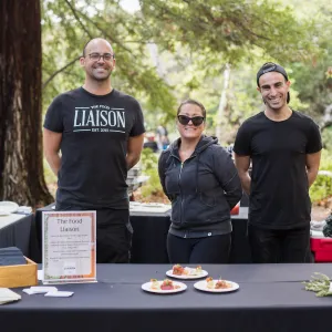 2018 Santa Barbara Beer Garden Event, The Food Liason, Redwood Section
