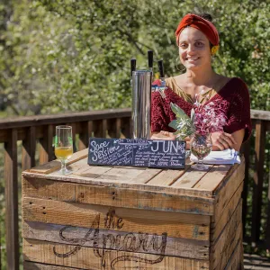 2018 Santa Barbara Beer Garden Event, The Apiary, Home Demonstration Deck