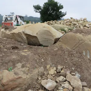Conservation Center construction waste