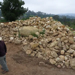 Conservation Center construction waste