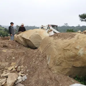 Conservation Center construction waste